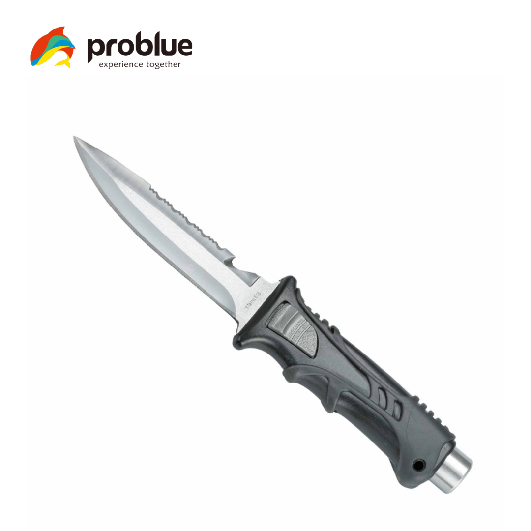 Problue 漁獵不銹鋼尖頭潛水刀